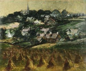 Paysage Aux Meules