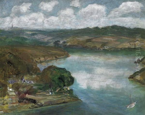 Franzosische Seenlandschaft - view 1