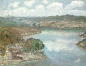 Paysage Aux Alentours Du Belon by Konstantin Kuznetsov