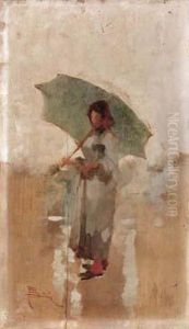 Sotto La Pioggia by Giovanni Paolo Bedini