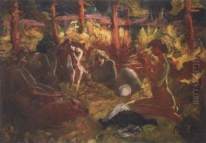Women With Wild Boar And Turkey Women With Wild Boar And Turkey