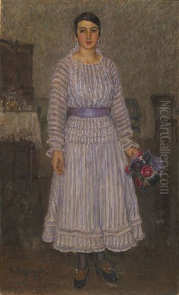 Portrait Of Lyudmila, The Artist's Daughter - view 1