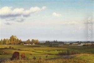 Danish Summer Landscape by Vilhelm Kyhn