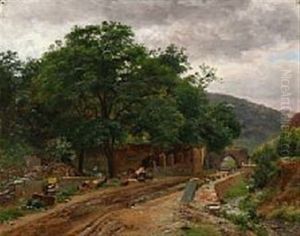 Landevej I Savoyen by Vilhelm Kyhn