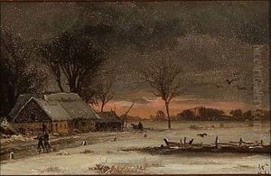 Cloudy Winter Day by Vilhelm Kyhn