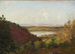 View From Silkeborgsoerne, Denmark by Vilhelm Kyhn