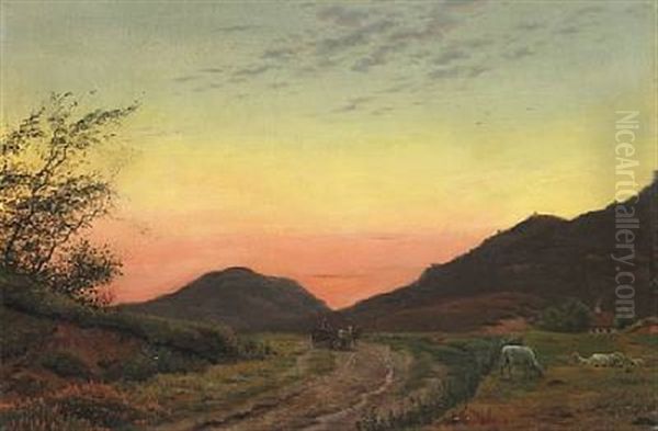 Efter Solopgang. Emnet I Naerheden Af Rye - view 1