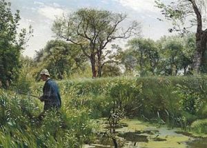 A Hunter In The Marsh A Summer Day At Ausumgaard A Hunter In The Marsh A Summer Day At Ausumgaard