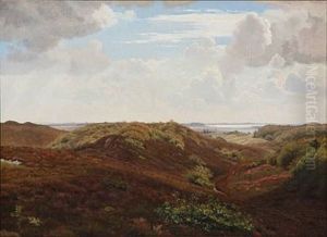 View Of Jyske Hede In Jutland, Denmark by Vilhelm Kyhn