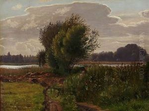 Summer Day At A Lake by Vilhelm Kyhn