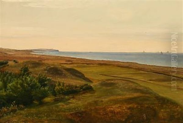 Udsigt Fra Hornbaek Mod Nakkehoved I Gilleleje (landscape From Hornbaek With A View Towards Nakkehoved, Denmark) - view 1