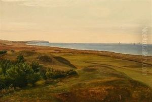 Udsigt Fra Hornbaek Mod Nakkehoved I Gilleleje (landscape From Hornbaek With A View Towards Nakkehoved, Denmark) by Vilhelm Kyhn