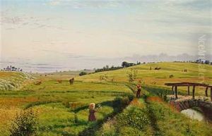 Sommerlandskab. Motivet Fra Ostkysten Af Jylland by Vilhelm Kyhn