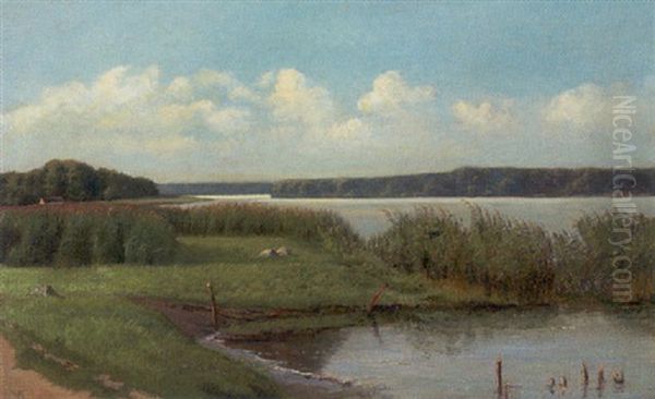Dansk Sommerlandskab, Parti Fra Sobred - view 1