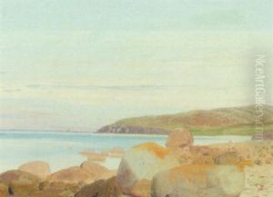 Bornholmsk Kyst Ved Vang by Vilhelm Kyhn