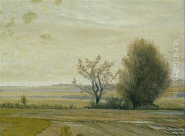 Efterarsmorgen, Rye Station - view 1