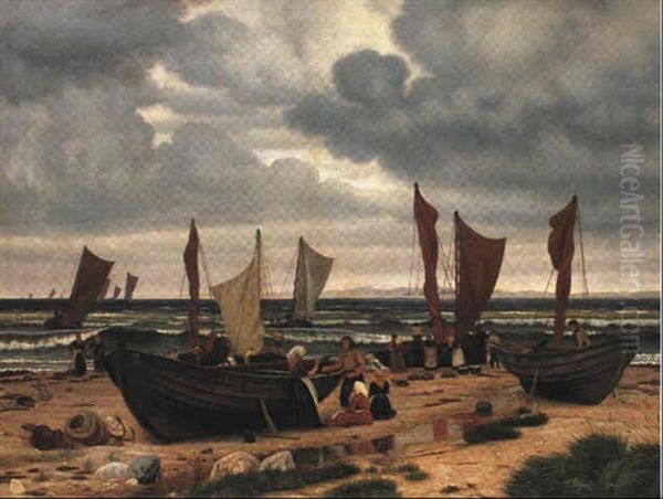Bade Pa Stranden, Hornbaek - view 1