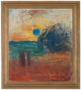 Morgon Vid Havet (soluppgang) by Carl Kylberg