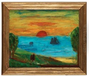 Solnedgang by Carl Kylberg
