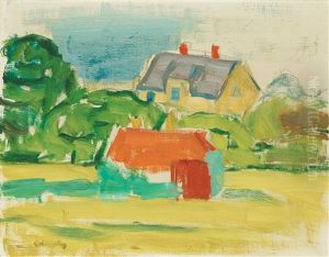 The Yellow House by Carl Kylberg