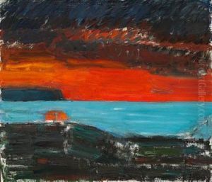 Sunset Over The Sea