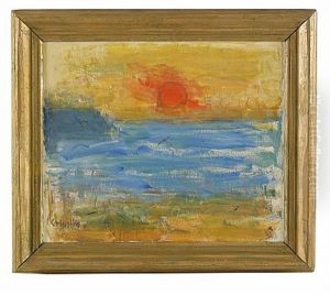 Solnedgang by Carl Kylberg