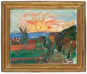 Solnedgang by Carl Kylberg