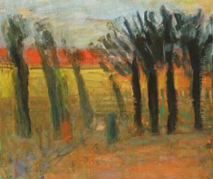 Les Arbres Attendants by Carl Kylberg