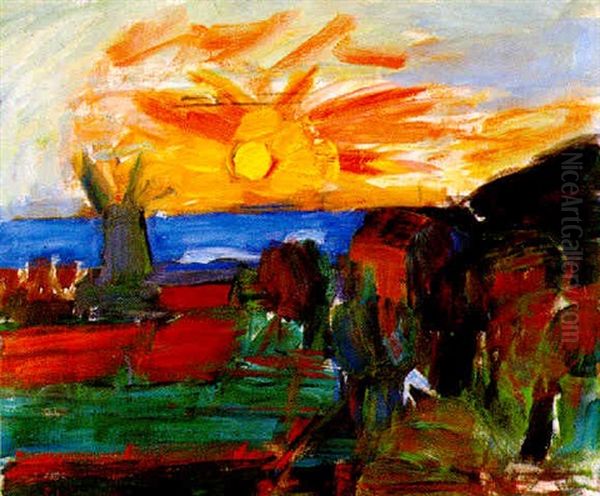 Solnedgang - view 1