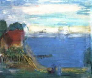 Mot Havet Fran Min Tradgard by Carl Kylberg