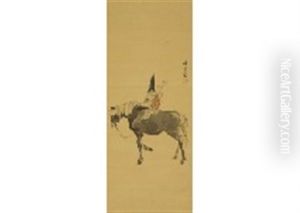 Horse by Kawanabe Kyosai