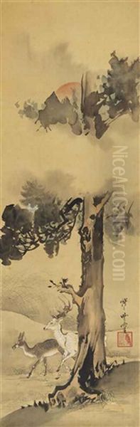 Sanja No Keshiki (view Of The Three Holy Shrines) - view 1