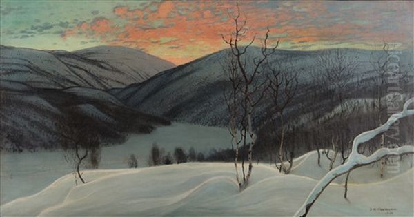 Sunset In Lapland - view 1