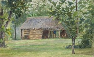 A Wooded Landscape by John La Farge