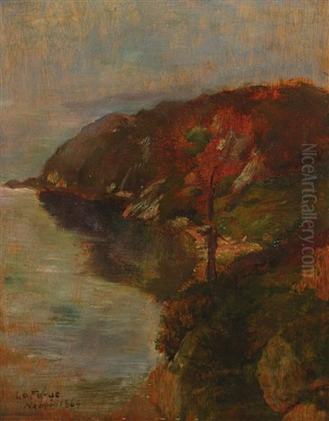 Study Of Fog Effect, Brenton's Cove - view 1