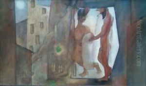 La Tentation Est Aux Portes De La Cite by Richard Bridges Beechey