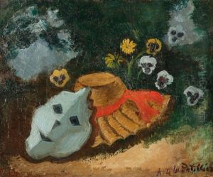 Le Chapeau De Paille Aux Pensees by Amedee Marie Dominique Dubois de La Patelliere