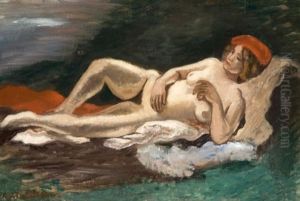 Dormeuse Au Beret Rouge