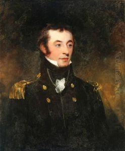 Portrait Of A British Naval Office by Sir William Beechey