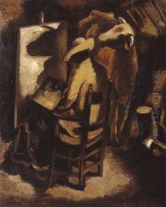 Le Peintre A L'etable Le Peintre A L'etable