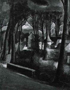 Paysage A Saint-cyr-sous-dourdan by Amedee Marie Dominique Dubois de La Patelliere
