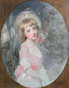 Portrait Of A Girl by Sir William Beechey
