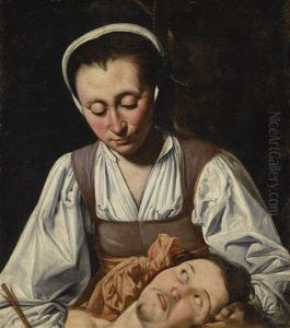 Saint Irene Cradling The Head Of Saint Sebastian
