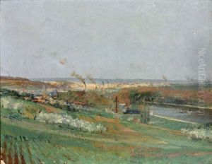 Vue De Suresnes by Gaston La Touche