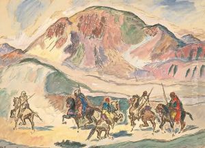 Reitergruppe Vor Gebirge (algerien)