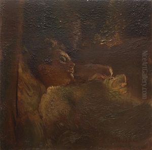 Lady Resting by Gaston La Touche
