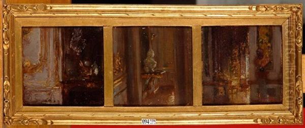 Interieurs De Versailles (triptyque) - view 1