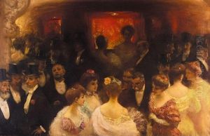 L'entr'acte by Gaston La Touche