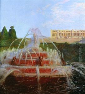Versailles: La Fontaine De Latone by Gaston La Touche