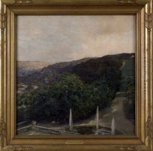 La Colline Boisee by Gaston La Touche